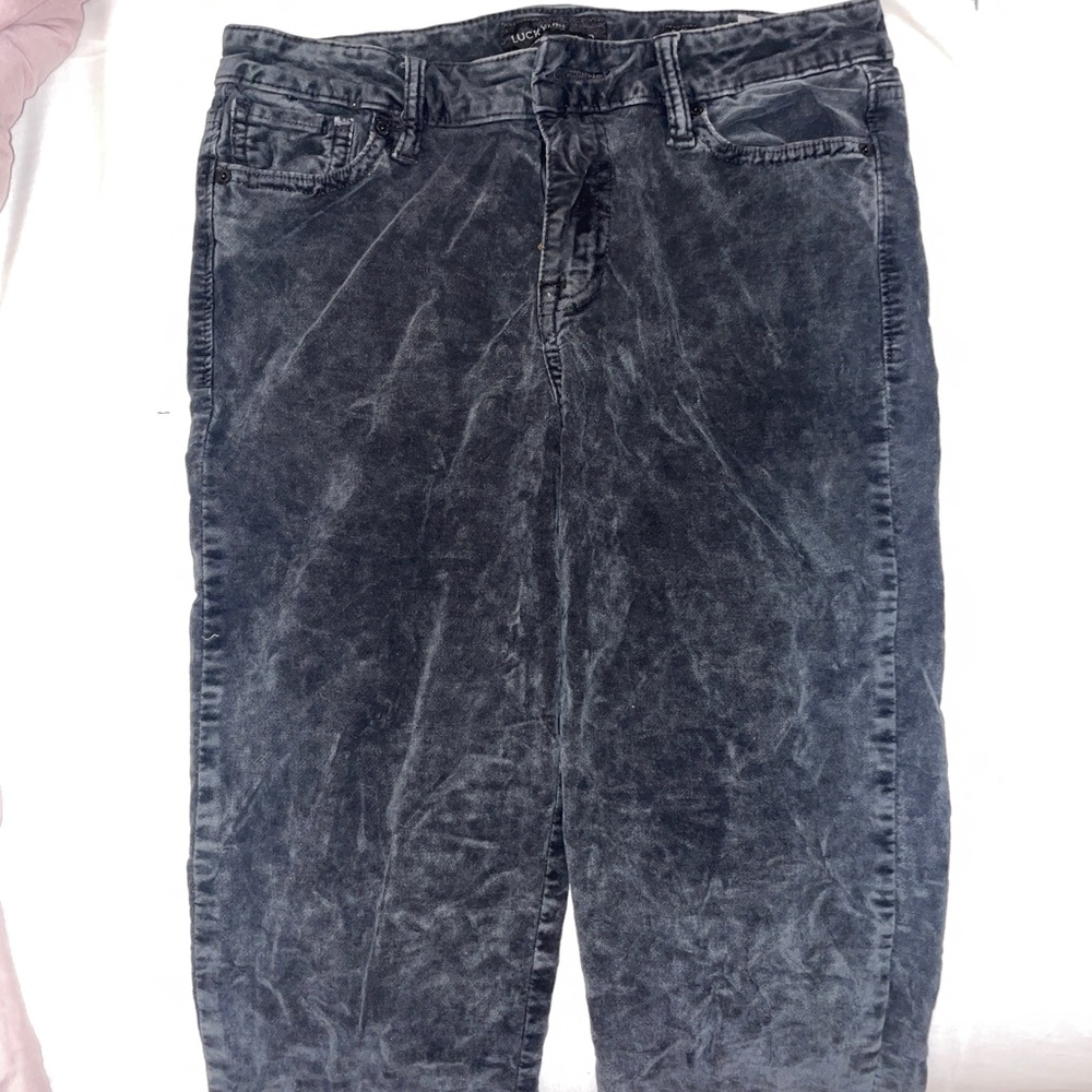 Lucky Brand Black Ava Super Skinny Pants